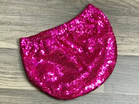 Pink Sequin Baby Bloomers - Paisley Bows