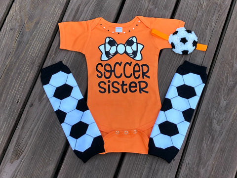 Soccer Sister - Paisley Bows