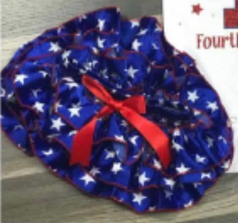 Patriotic Skirted Bloomers - Paisley Bows
