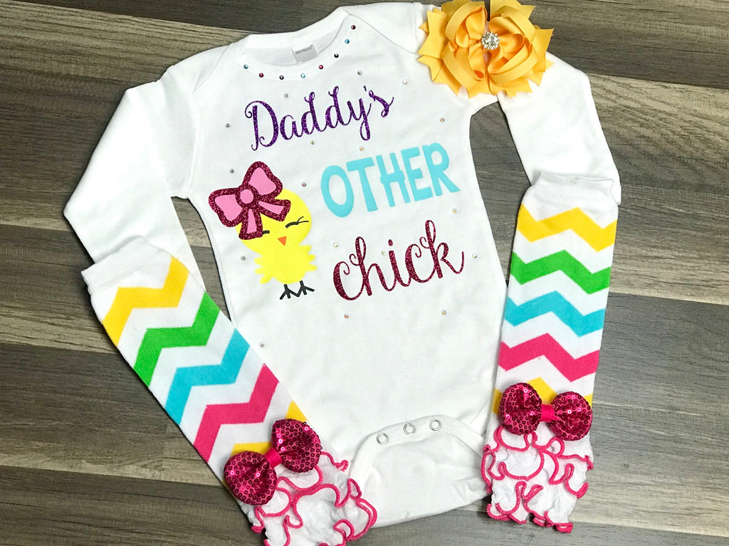 Daddy’s Other Chick - Paisley Bows