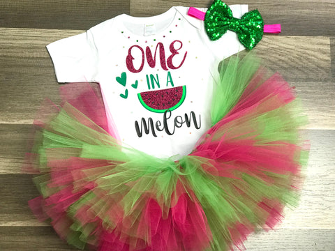 Watermelon First Birthday - Paisley Bows