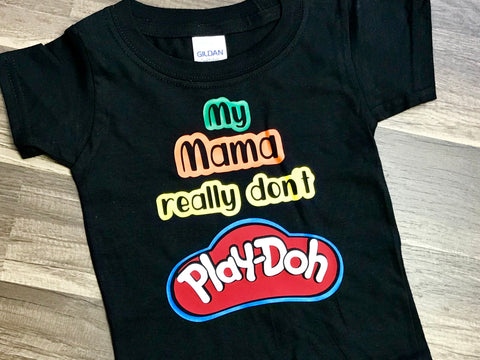 My Mama Don’t Play-doh - Paisley Bows