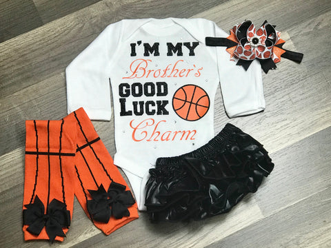 I’m My Brother Good Luck Charm 4pc Set - Paisley Bows