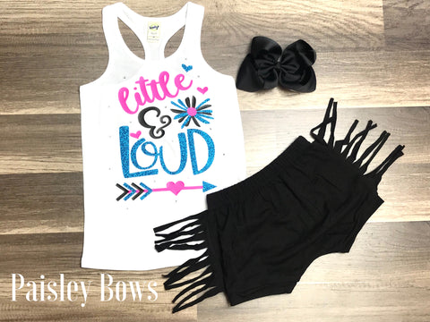 Little And Loud - Paisley Bows