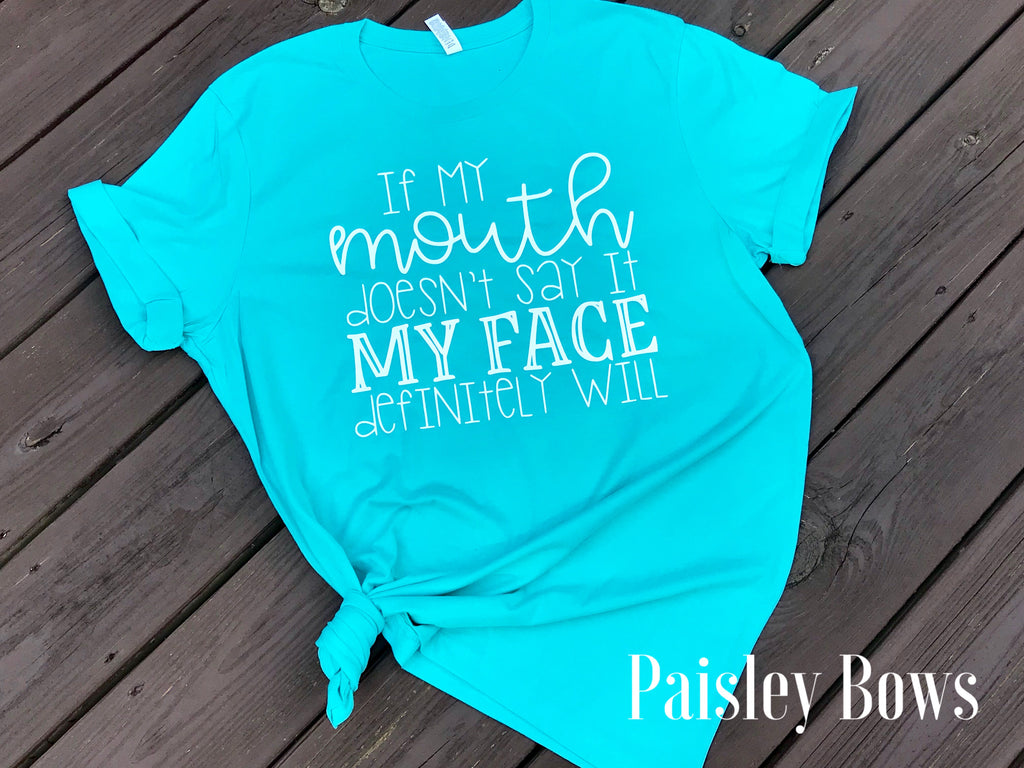 If My Mouth Doesn’t Say It - Paisley Bows