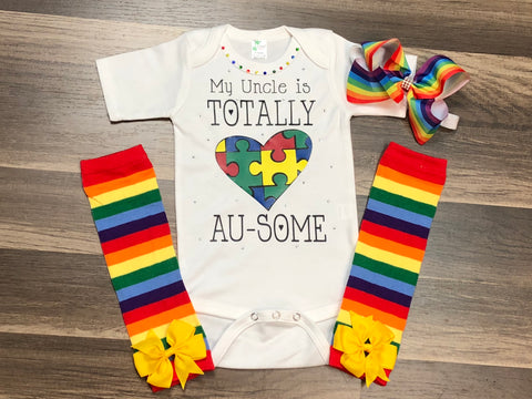 My Uncle is Totally AU-SOME - Paisley Bows