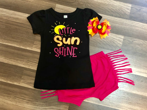 Little Sun Shine - Paisley Bows