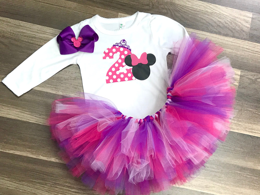Minnie mouse 2nd birthday 2025 outfit