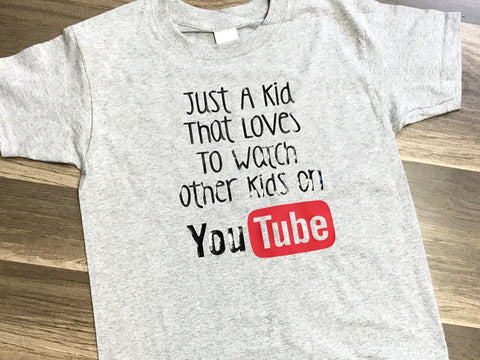 Just A Kid Who Loves YouTube - Paisley Bows