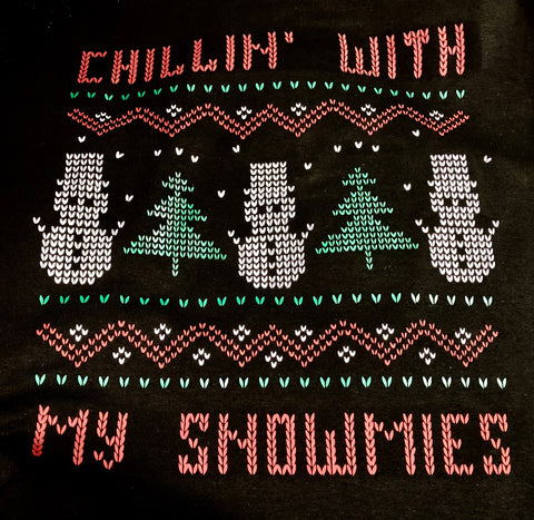 Christmas Ugly Sweater Snowman Shirt - Paisley Bows