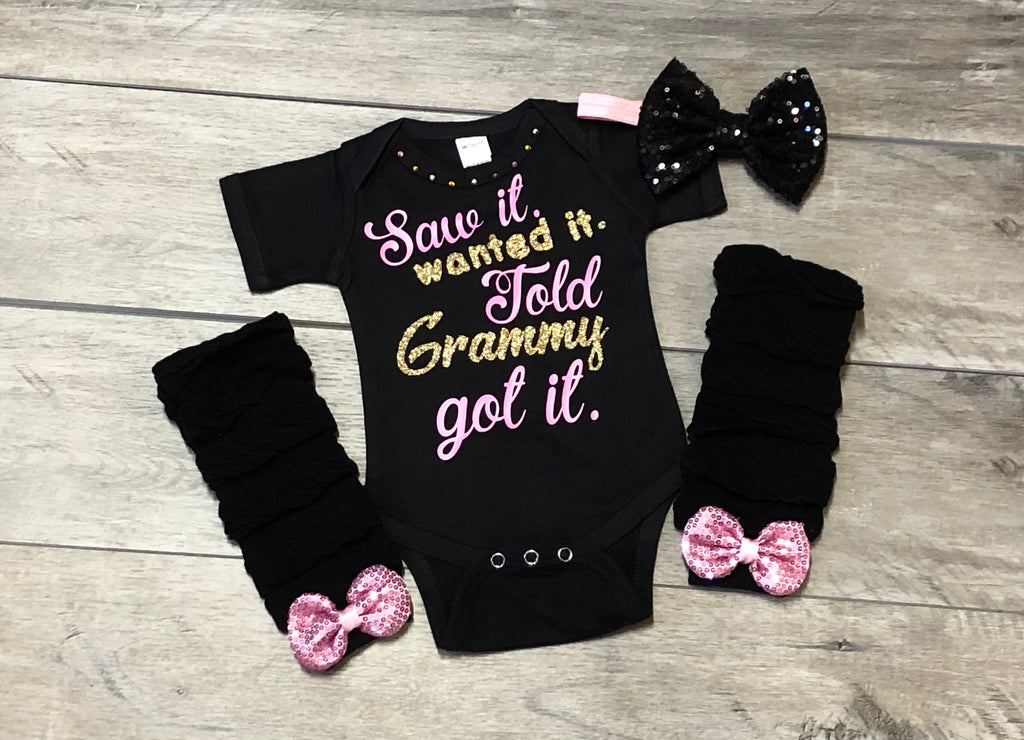 Saw it. Wanted it. Told Grammy. Got it! - Paisley Bows