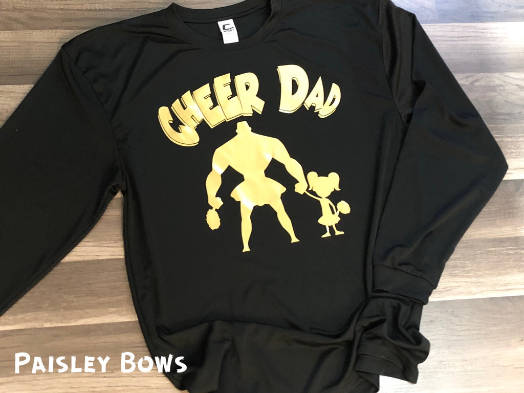 Cheer Dad - Paisley Bows