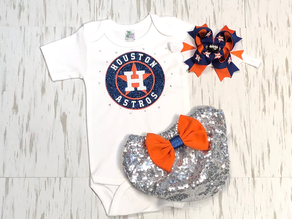 Astro’s Baseball Outfit - Paisley Bows