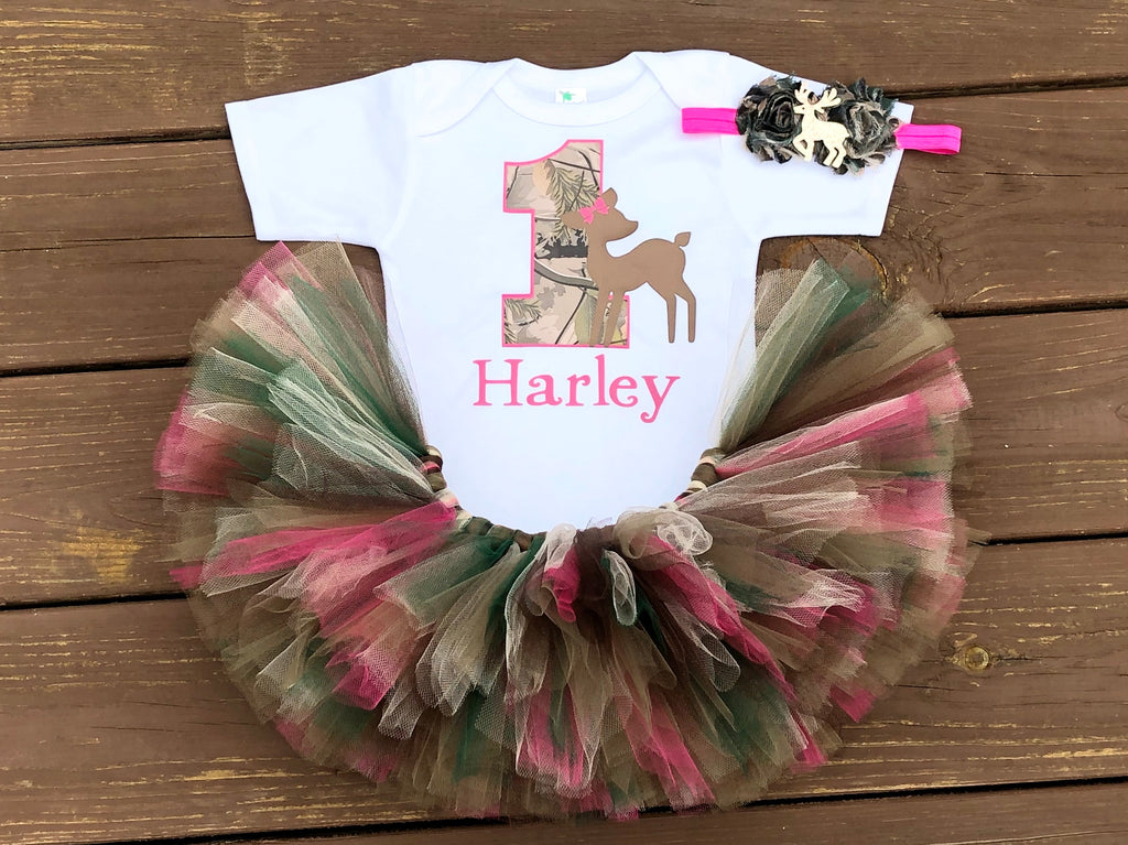 pink camo tutu dress Pastel Girls Tutu Skirt