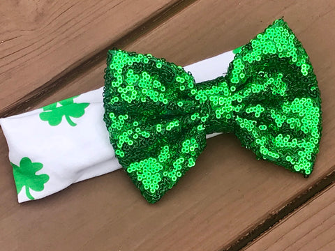 St. Patrick’s Day Headband - Paisley Bows