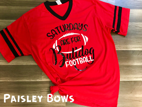 Saturday’s Are For Bulldog Football - Paisley Bows