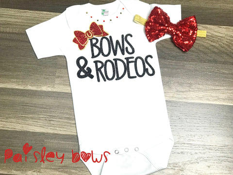 Bows & Rodeos - Paisley Bows