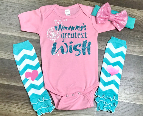 Mommy’s Greatest Wish - Paisley Bows