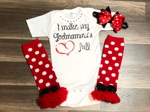 I Make My Godmamma’s Heart Full - Paisley Bows