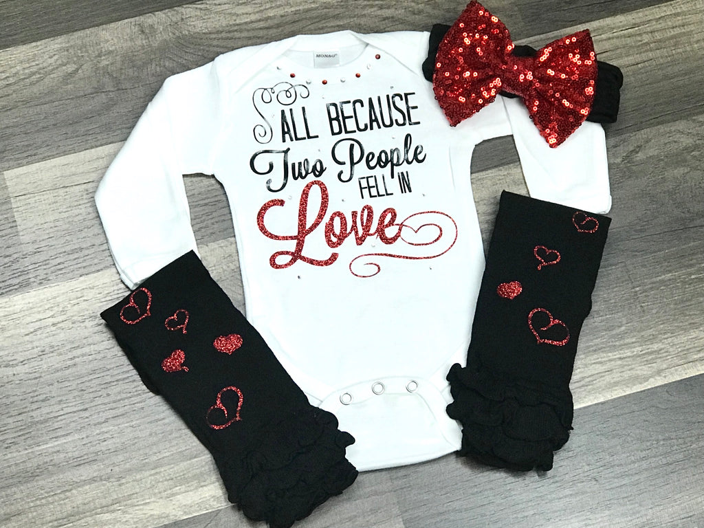 All Because Two People Fell In Love - Paisley Bows