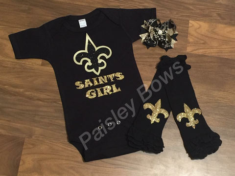 Saints Girl - Paisley Bows