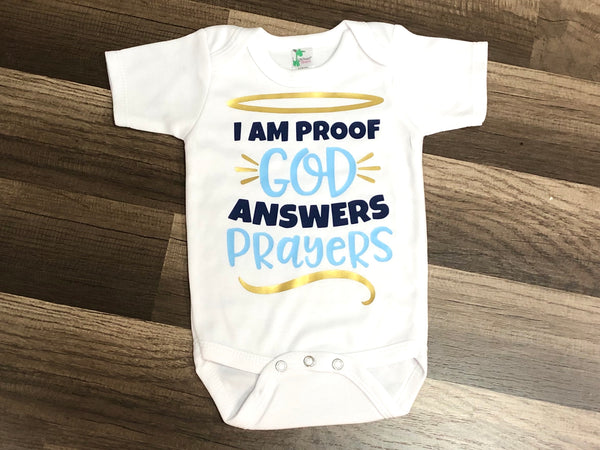 I Am Proof God Answers Prayers - Paisley Bows