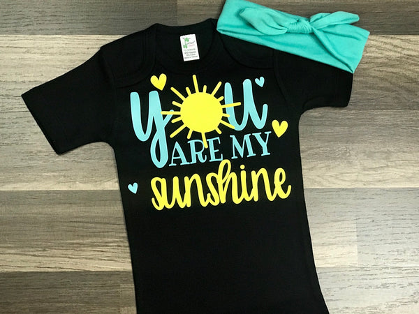 You Are My Sunshine My Only Sunshine - Paisley Bows