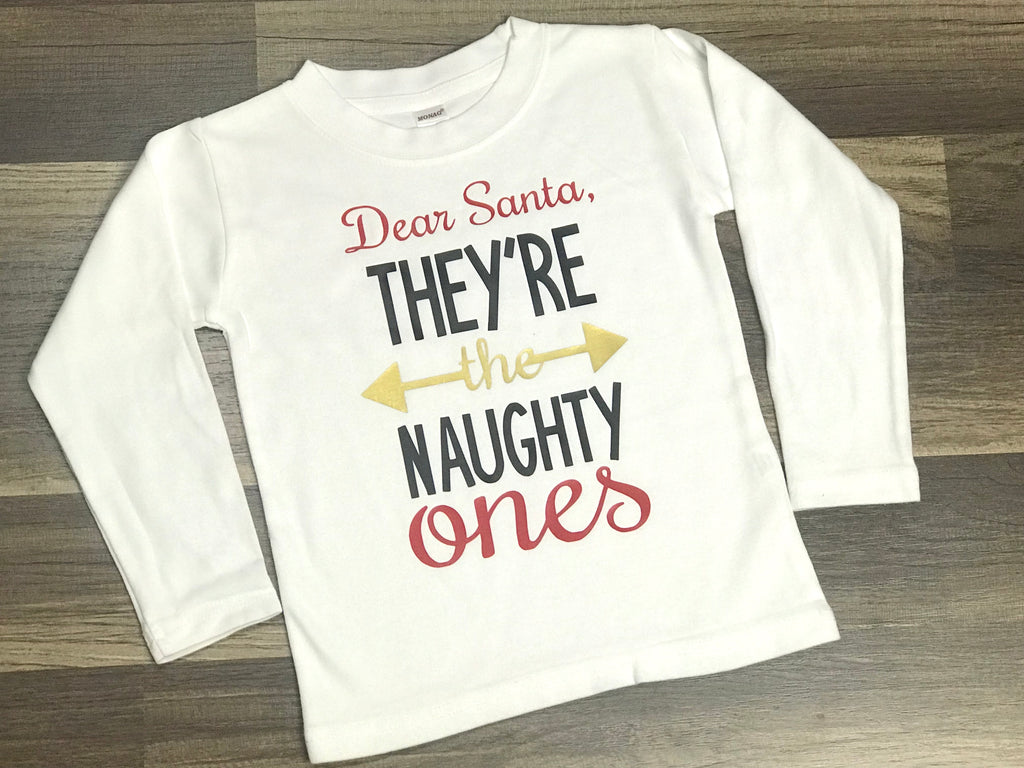 Dear Santa, They’re On The Naughty List - Paisley Bows