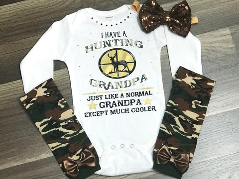 Hunting Grandpa - Paisley Bows