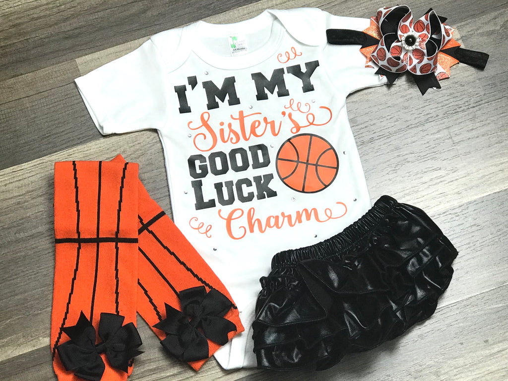 I’m My Sisters Good Luck Charm 4pc set - Paisley Bows