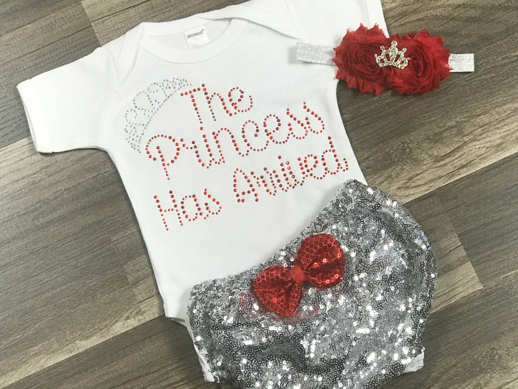 The Princess Has Arrived - Paisley Bows