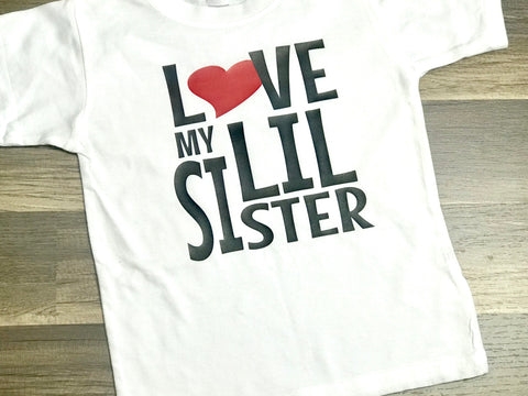 Love My Lil Sister - Paisley Bows