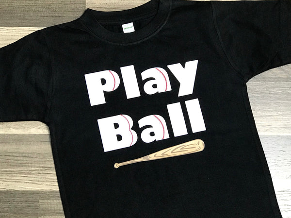 Boys or Men’s Play Ball Shirt - Paisley Bows