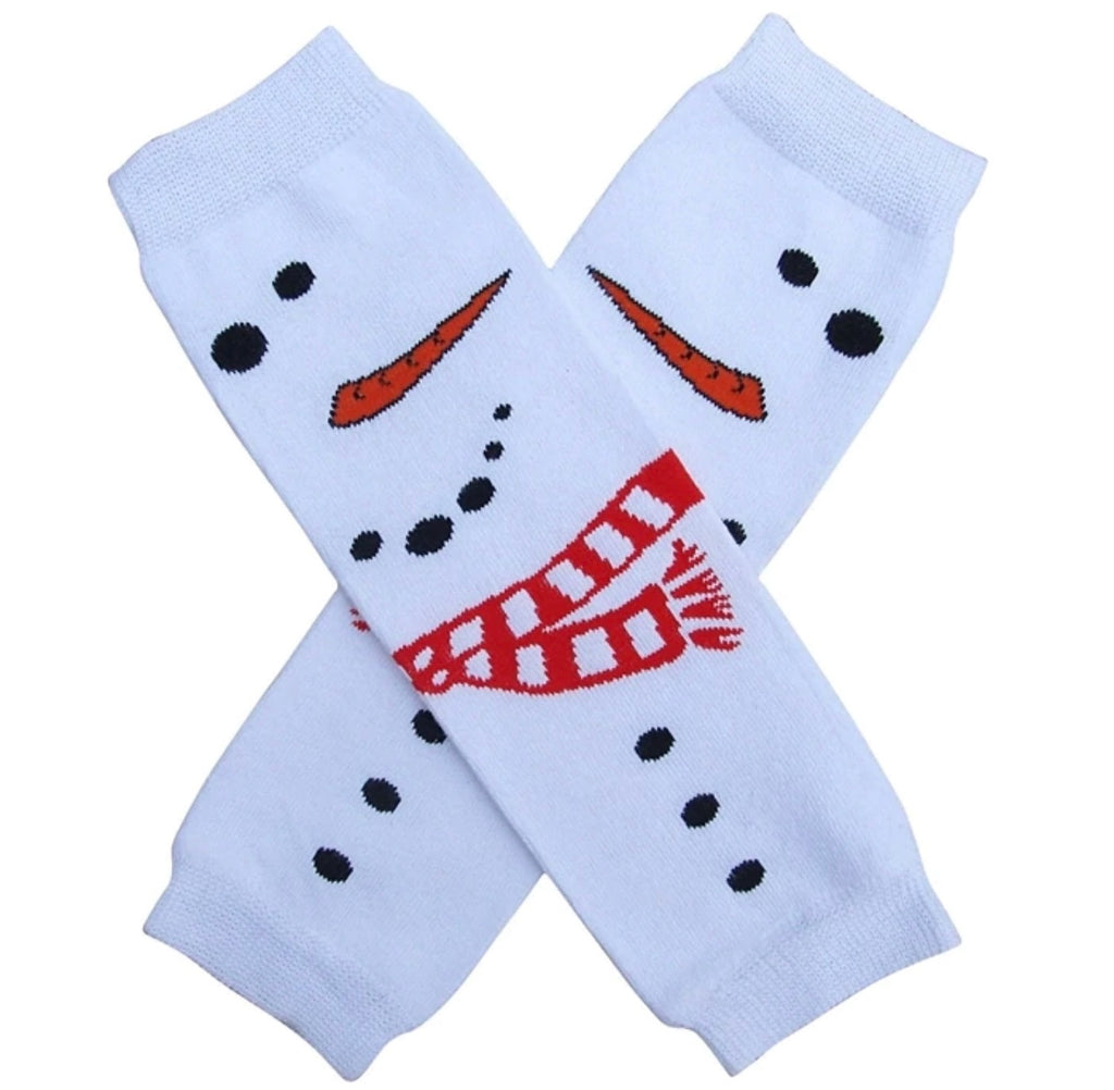 Snowman Leg Warmers - Paisley Bows