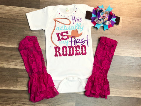 This Actually Is My First Rodeo - Paisley Bows