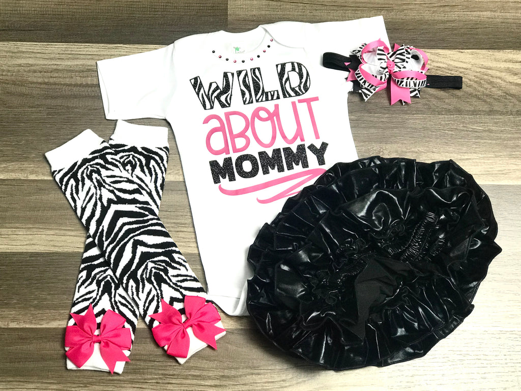 Wild About Mommy - Paisley Bows