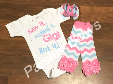 Saw It. Wanted It. Gigi Got It - Paisley Bows