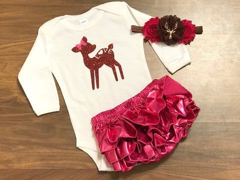 Love Deer - Paisley Bows