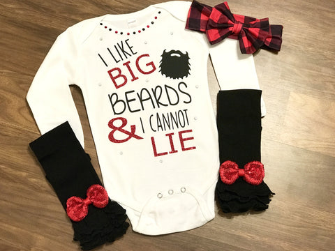 I Like Big Beards - Paisley Bows