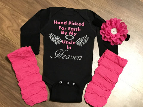 Hand Picked By My Uncle - Paisley Bows