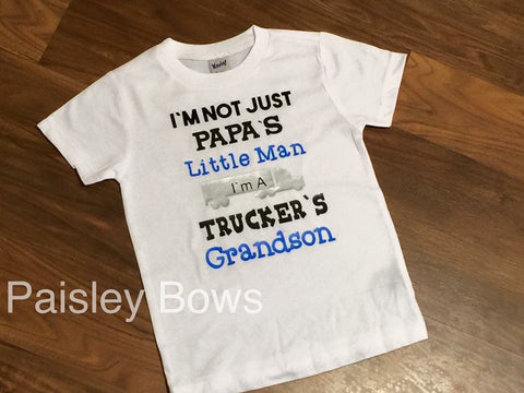 Trucker Papa - Paisley Bows