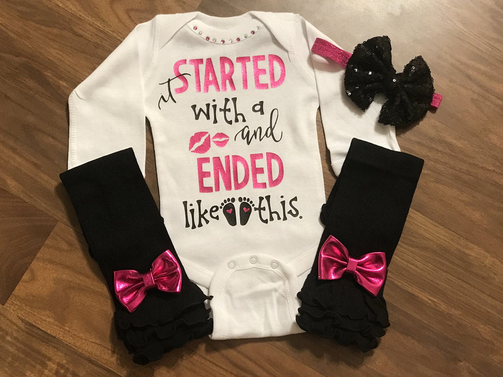 It Started With A Kiss - Paisley Bows