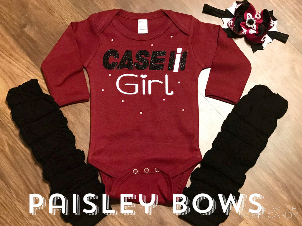 Case IH - Paisley Bows