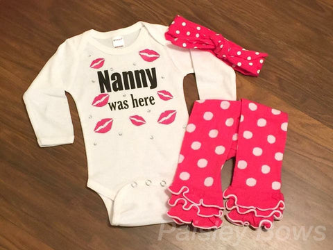Nanny Was Here - Paisley Bows
