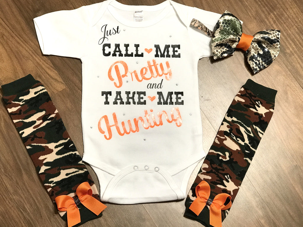 Just Call Me Pretty and Take Me Hunting - Paisley Bows