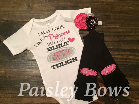 Built Ford Tough - Paisley Bows