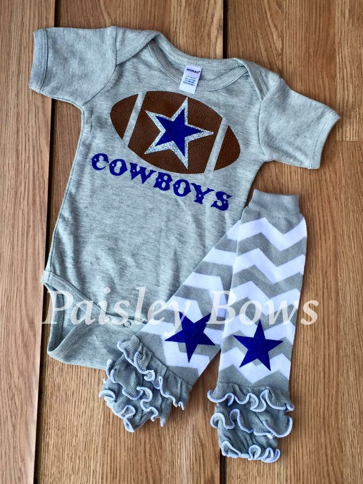 Dallas Cowboys - Paisley Bows