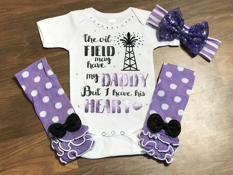 Oilfield Daddy - Paisley Bows