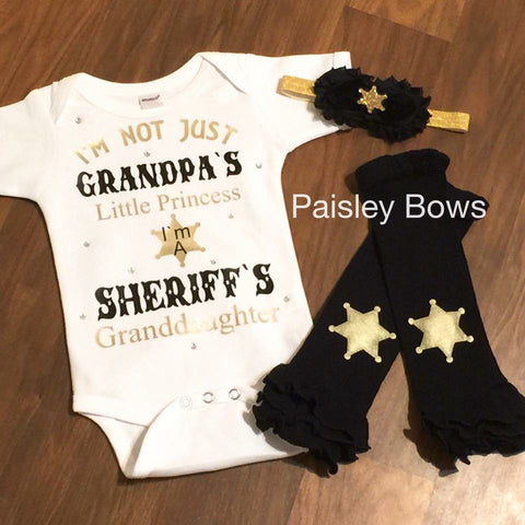 Sheriff's Granddaughter - Paisley Bows