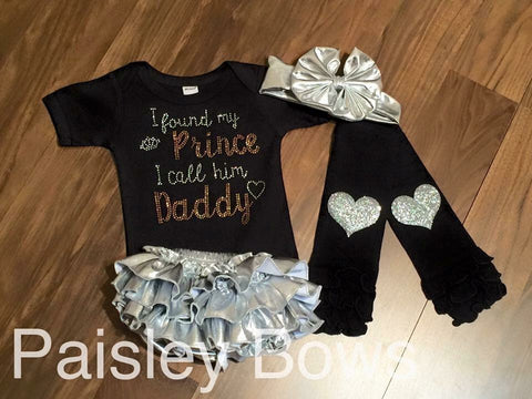 I Found My Prince I Call Him Daddy - Paisley Bows